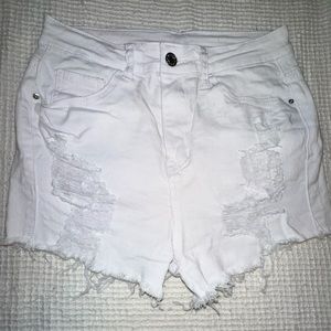 White Shorts from Shein